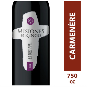 Vino Misiones de Rengo Carmenere 750 cc